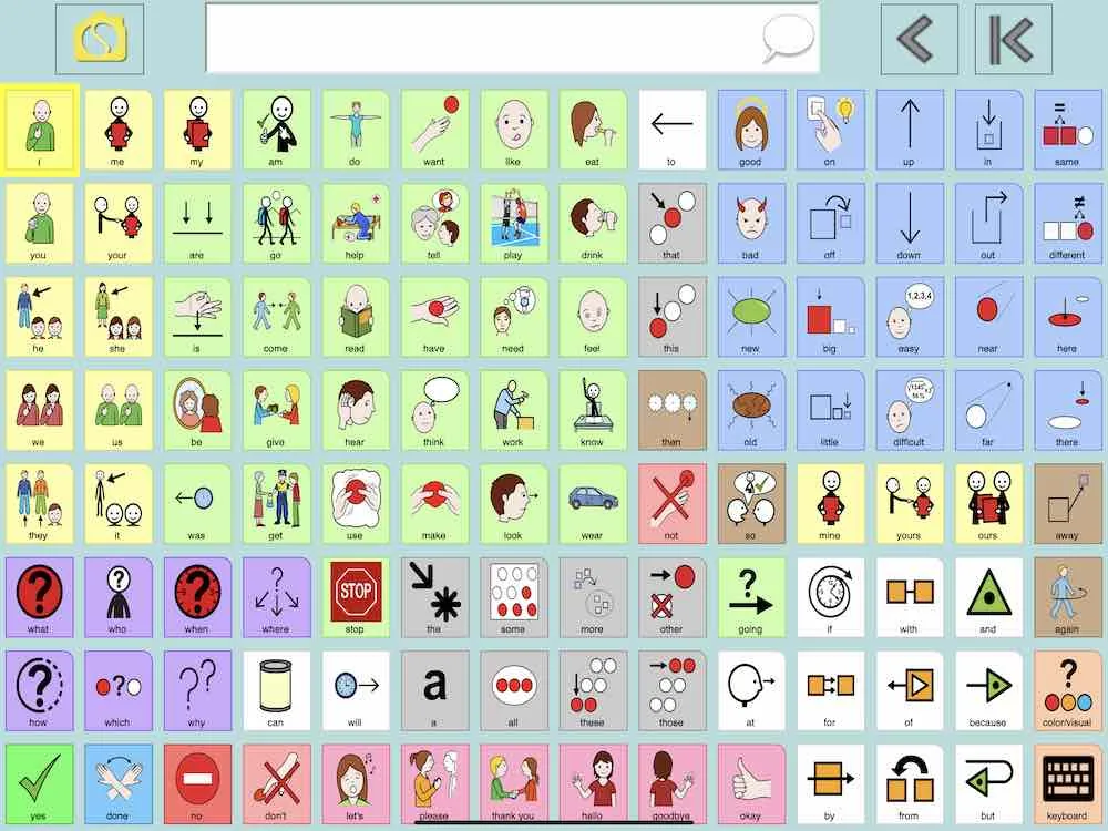 PiCom running the Project Core 112 communicator full screen
